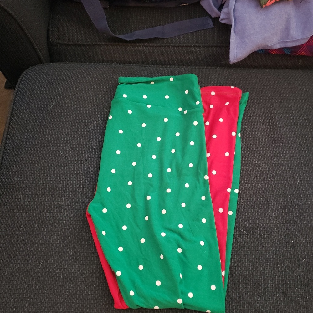 LuLaRoe TC 2017 Christmas Leggings